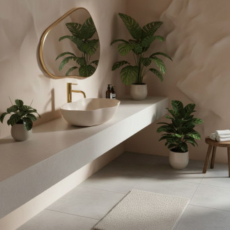 REA Umyvadlo na desku Pearl Warm REA-U0617