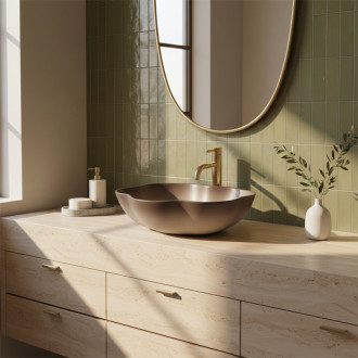 REA Umyvadlo na desku Pearl Ombre REA-U0629