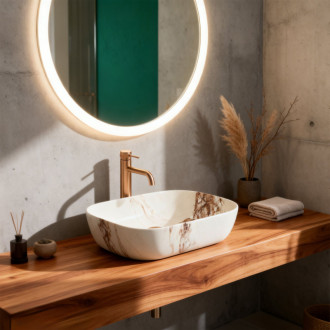 REA Umývadlo na dosku Belinda Marrone Matt REA-U3600