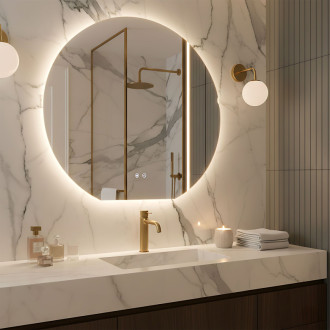 REA Zrkadlo LED 90cm Fabio HOM-00911