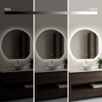 REA Zrkadlo LED 80cm Fabio HOM-00910