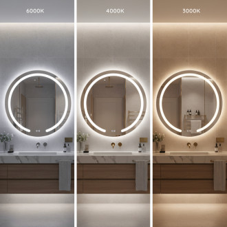 REA Zrkadlo LED 60cm Modern HOM-00904