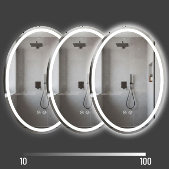 REA Zrkadlo LED Marco 50x70 cm HOM-00900