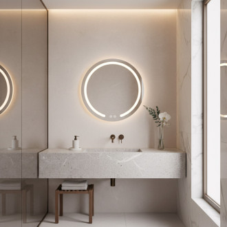 REA Zrkadlo LED 50cm Modern HOM-00903