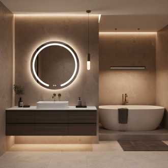 REA Zrkadlo LED 90cm Modern HOM-00907