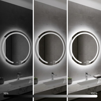 REA Zrcadlo LED 100cm Modern HOM-00908