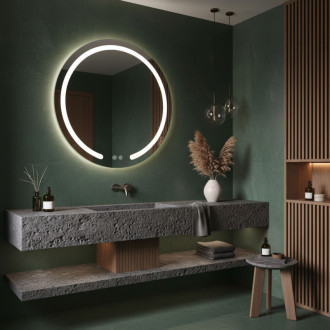 REA Zrcadlo LED 100cm Modern HOM-00908