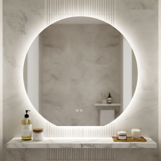 REA Zrkadlo LED 100cm Fabio HOM-00912