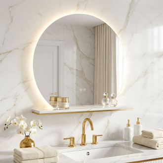 REA Zrkadlo LED 100cm Fabio HOM-00912