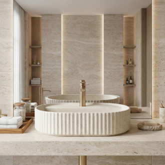 REA Umývadlo na dosku Marcela 60 Vanilla REA-U3520