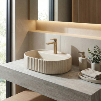 REA Umývadlo na dosku Marcela 60 Vanilla REA-U3520