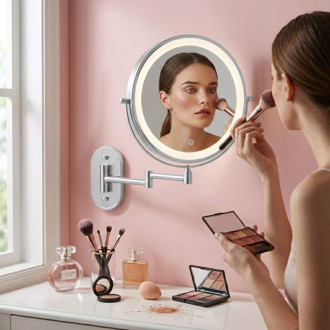 REA Zrkadlo LED Glow Chrome HOM-70003