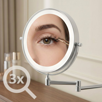 REA Zrkadlo LED Glow Chrome HOM-70003