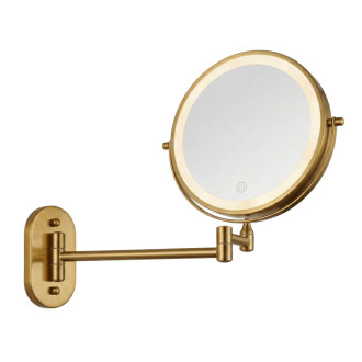 REA Zrkadlo LED Glow Old Gold HOM-70001