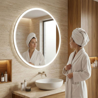 REA Zrkadlo LED 100cm FFJ100 HOM-70005