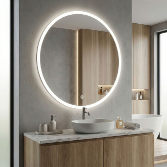 REA Zrkadlo LED 100cm FFJ100 HOM-70005