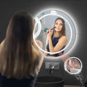 REA Zrkadlo LED 100cm BAS HOM-05526