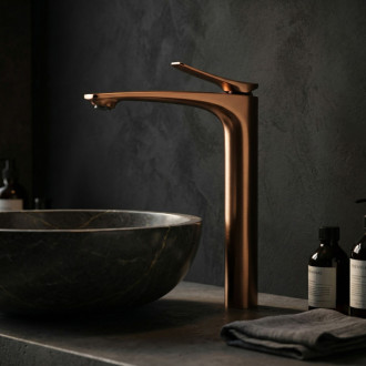 REA Umývadlová batéria Vision Brush Copper High REA-B6490