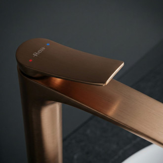 REA Umývadlová batéria Vision Brush Copper High REA-B6490