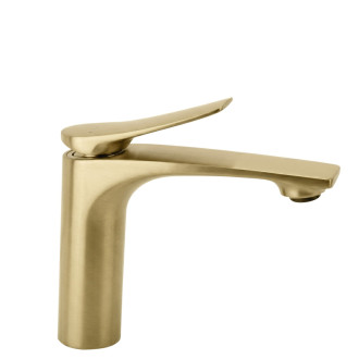 REA Umývadlová batéria Vision Gold Brush Low REA-B6342