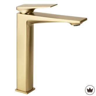 REA Umývadlová batéria Prime Brush Gold High REA-B6733