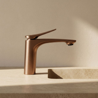 REA Umyvadlová baterie Vision Copper Brush Low REA-B6343