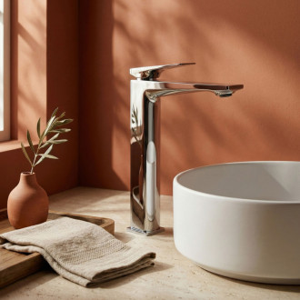 REA Umývadlová batéria Prime Chrome High REA-B6774