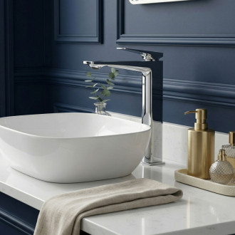 REA Umývadlová batéria Prime Chrome High REA-B6774