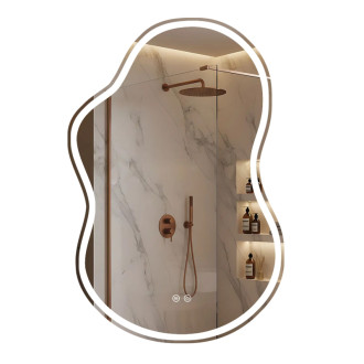 REA Zrcadlo LED UNO 80x55 cm HOM-01515