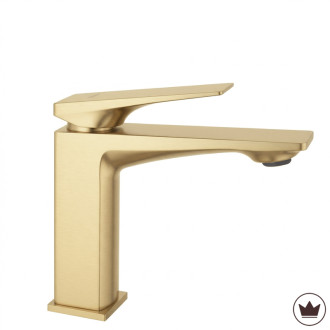 REA Umývadlová batéria Prime Brush Gold Low REA-B6775