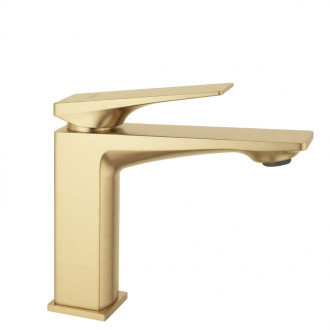 REA Umývadlová batéria Prime Brush Gold Low REA-B6775