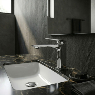 REA Umývadlová batéria Prime Chrome Low REA-B6776