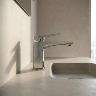 REA Umývadlová batéria Prime Chrome Low REA-B6776