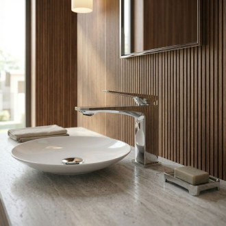 REA Umývadlová batéria Prime Chrome Low REA-B6776