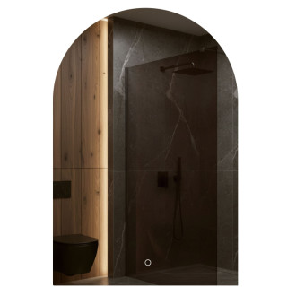 REA Zrkadlo LED 90x60cm TOP-1 HOM-01520