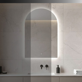 REA Zrkadlo LED 90x60cm TOP-1 HOM-01520