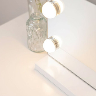 REA Zrkadlo LED HOLLYWOOD White HOM-12010