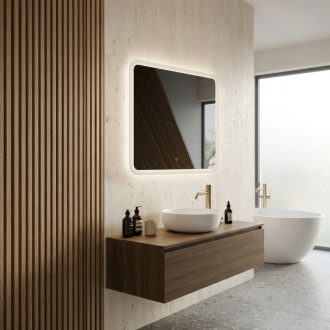 REA Zrkadlo LED 70x70cm TOP-2 HOM-01521