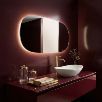 REA Zrkadlo LED 100x60cm TOP-4 HOM-01523