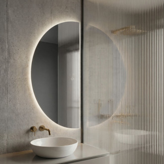 REA Zrkadlo LED 120x60cm MOON HOM-01526