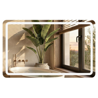 REA Zrcadlo LED 100x60cm EDIT HOM-01524