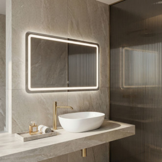 REA Zrcadlo LED 100x60cm EDIT HOM-01524