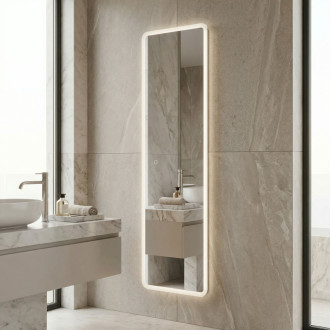 REA Zrkadlo LED 150x50cm MOL-SQ HOM-01527