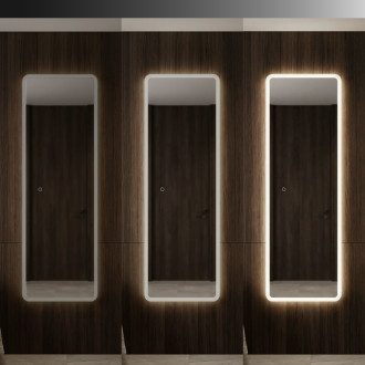 REA Zrkadlo LED 150x50cm MOL-SQ HOM-01527