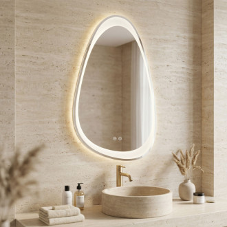 REA Zrkadlo LED ART 90x50 cm HOM-01517