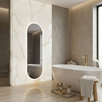 REA Zrkadlo LED 150x50cm MOL-OV HOM-01525