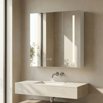 Zrkadlová skrinka s LED osvetlením M1015-60 60x65