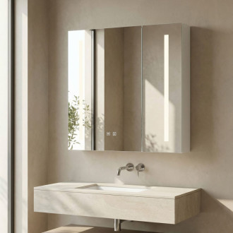 Zrkadlová skrinka s LED osvetlením M1015-60 60x65