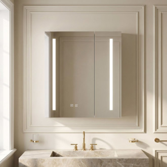 Zrkadlová skrinka s LED osvetlením M1015-60 60x65