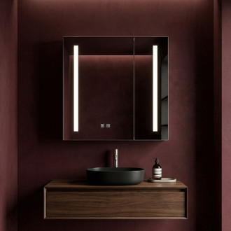 Zrkadlová skrinka s LED osvetlením M1015-60 60x65